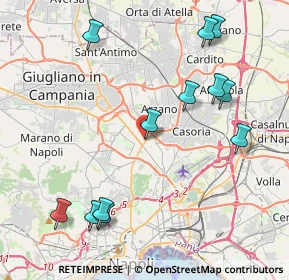 Mappa Via Limitone di Arzano, 80144 Napoli NA, Italia (5.115)