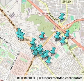 Mappa Via Limitone di Arzano, 80144 Napoli NA, Italia (0.45)