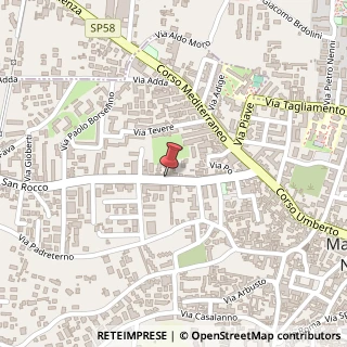 Mappa Via San Rocco, 65, 80016 Marano di Napoli, Napoli (Campania)