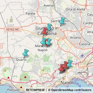 Mappa Via Mario Musella, 80016 Marano di Napoli NA, Italia (4.3425)