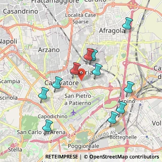 Mappa Via Vincenzo Ferrara, 80026 Casoria NA, Italia (2.17182)