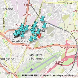 Mappa Via Vincenzo Ferrara, 80026 Casoria NA, Italia (0.9205)