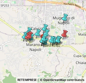 Mappa Corso Italia, 80016 Marano di Napoli NA, Italia (0.574)