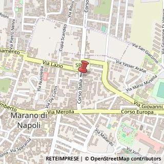 Mappa Corso italia 33, 80016 Marano di Napoli, Napoli (Campania)