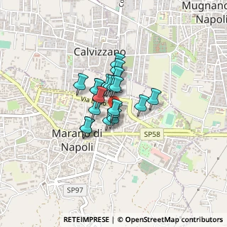 Mappa Corso Italia, 80016 Marano di Napoli NA, Italia (0.247)