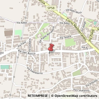 Mappa Via San Rocco, 93, 80016 Marano di Napoli, Napoli (Campania)