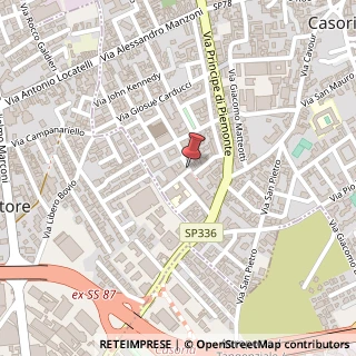 Mappa Via Ludovico Ariosto, 19, 80026 Casoria, Napoli (Campania)