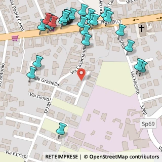Mappa Via E. de Nicola, 80013 Casalnuovo di Napoli NA, Italia (0.19862)