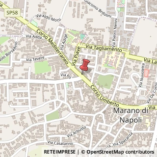 Mappa Corso Mediterraneo, 2, 80016 Marano di Napoli, Napoli (Campania)