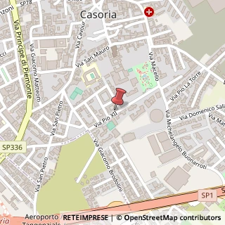 Mappa Via Pio XII, 113, 80026 Casoria, Napoli (Campania)