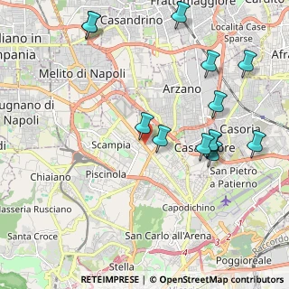 Mappa Via Roma Verso Scampia, 80145 Napoli NA, Italia (2.50615)