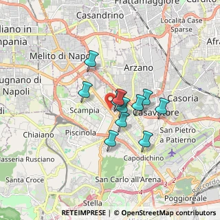 Mappa Via Roma Verso Scampia, 80145 Napoli NA, Italia (1.23364)