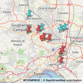 Mappa Via Roma Verso Scampia, 80145 Napoli NA, Italia (3.82833)