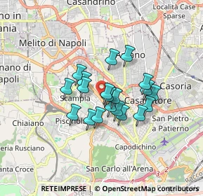 Mappa Via Roma Verso Scampia, 80145 Napoli NA, Italia (1.283)