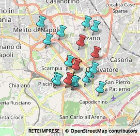 Mappa Via Privata Ricci, 80144 Napoli NA, Italia (1.4865)
