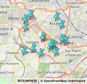 Mappa Via Privata Ricci, 80144 Napoli NA, Italia (1.72133)