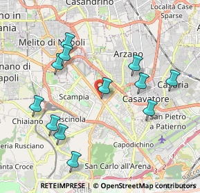Mappa Via Privata Ricci, 80144 Napoli NA, Italia (2.21583)