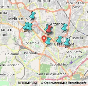 Mappa Via Roma Verso Scampia, 80145 Napoli NA, Italia (1.55917)