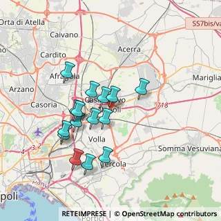 Mappa Via Plinio, 80013 Casalnuovo di Napoli NA, Italia (3.396)