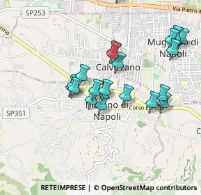 Mappa Via Baracca, 80016 Marano di Napoli NA, Italia (0.9265)