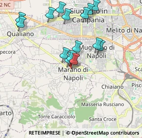 Mappa Via Baracca, 80016 Marano di Napoli NA, Italia (2.07)