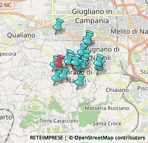 Mappa Via Baracca, 80016 Marano di Napoli NA, Italia (0.94)