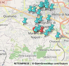 Mappa Via Baracca, 80016 Marano di Napoli NA, Italia (2.04)