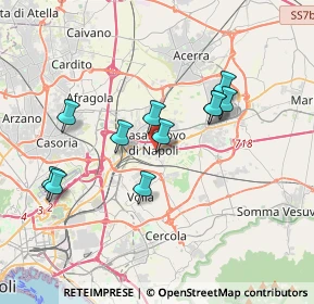 Mappa Via Orazio, 80013 Casalnuovo di Napoli NA, Italia (3.47727)