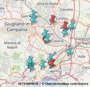 Mappa Via La Certosa di Parma Romanzo, 80144 Napoli NA, Italia (4.16438)