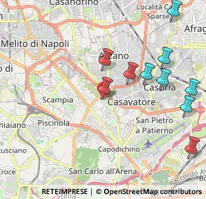 Mappa Via La Certosa di Parma Romanzo, 80144 Napoli NA, Italia (2.76833)