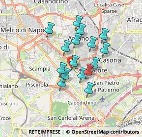 Mappa Via La Certosa di Parma Romanzo, 80144 Napoli NA, Italia (1.43375)