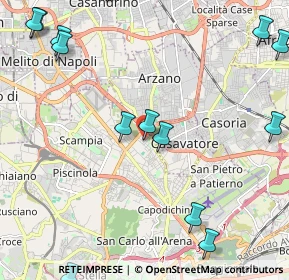 Mappa Via La Certosa di Parma Romanzo, 80144 Napoli NA, Italia (3.28667)