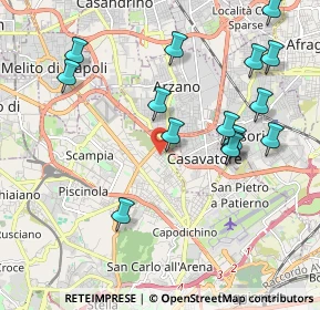 Mappa Via La Certosa di Parma Romanzo, 80144 Napoli NA, Italia (2.336)