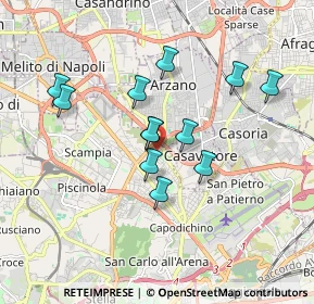 Mappa Via La Certosa di Parma Romanzo, 80144 Napoli NA, Italia (1.64333)