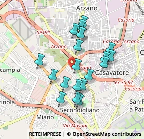 Mappa Via La Certosa di Parma Romanzo, 80144 Napoli NA, Italia (0.8585)