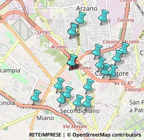 Mappa Via La Certosa di Parma Romanzo, 80144 Napoli NA, Italia (0.9365)