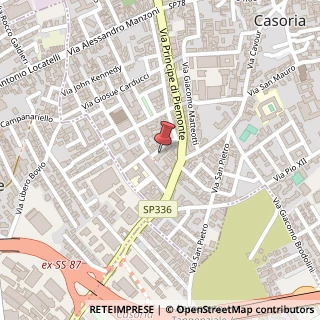 Mappa Via Giovanni Giolitti, 43, 80026 Casoria, Napoli (Campania)