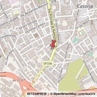 Mappa Via Guglielmo Marconi, 12, 80026 Casoria, Napoli (Campania)