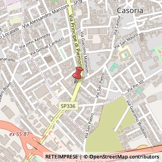 Mappa Via Guglielmo Marconi, 12, 80026 Casoria, Napoli (Campania)