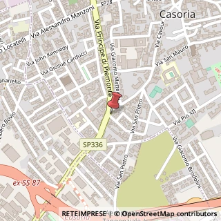 Mappa Via Guglielmo Marconi, 71, 80026 Casoria, Napoli (Campania)
