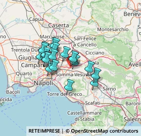 Mappa Via Pomigliano, 80038 Pomigliano d'Arco NA, Italia (10.2)