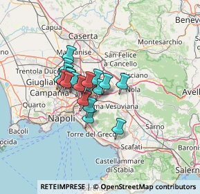 Mappa Via Pomigliano, 80038 Pomigliano d'Arco NA, Italia (9.5875)