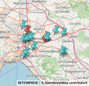 Mappa Via Pomigliano, 80038 Pomigliano d'Arco NA, Italia (6.26875)