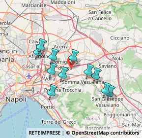Mappa Via Pomigliano, 80038 Pomigliano d'Arco NA, Italia (6.66818)