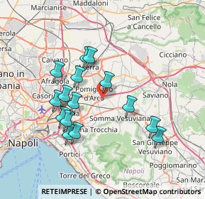 Mappa Via Pomigliano, 80038 Pomigliano d'Arco NA, Italia (7.22667)