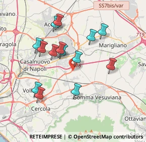 Mappa Via Pomigliano, 80038 Pomigliano d'Arco NA, Italia (3.77571)