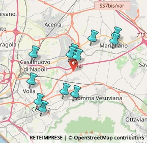 Mappa Via Pomigliano, 80038 Pomigliano d'Arco NA, Italia (3.91167)