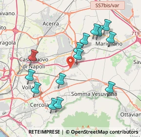 Mappa Via Pomigliano, 80038 Pomigliano d'Arco NA, Italia (4.27714)