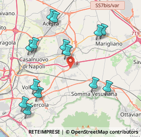 Mappa Via Pomigliano, 80038 Pomigliano d'Arco NA, Italia (4.99857)