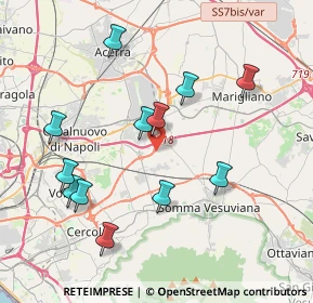 Mappa Via Pomigliano, 80038 Pomigliano d'Arco NA, Italia (4.29583)